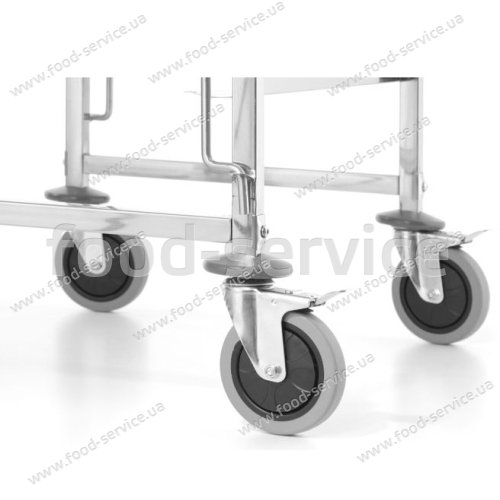 Візок Kitchen Line для транспортування дек 15x 600x400 Hendi 813287